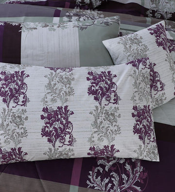 ROYAL VIOLET COMFORTER SET- 7 PCS - Image 2